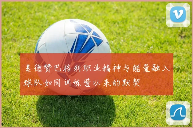 基德赞巴格利职业精神与能量融入球队如同训练营以来的默契